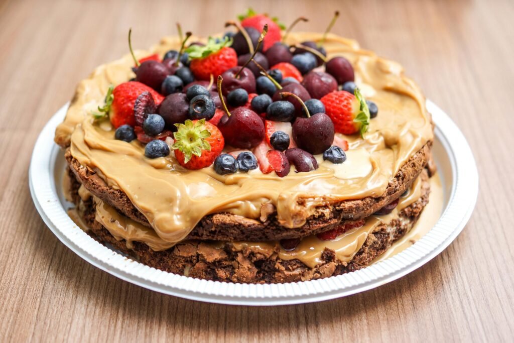 Chocolate cake with caramel and berries- Best Cakes For Every Occasion.